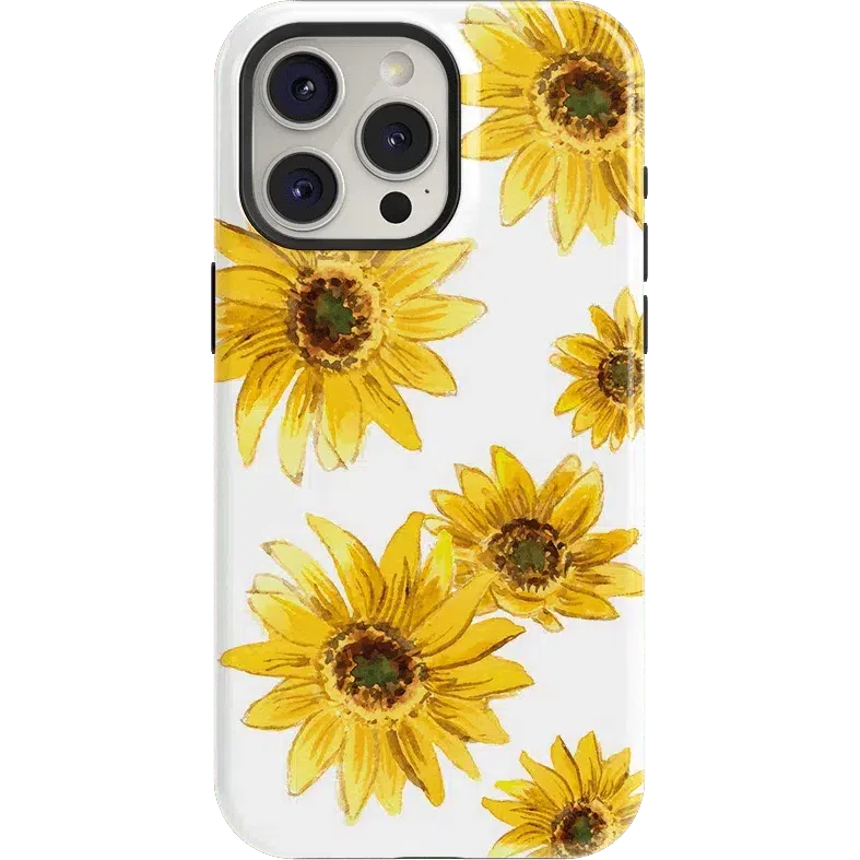 Golden Garden | Yellow Sunflower Floral Case