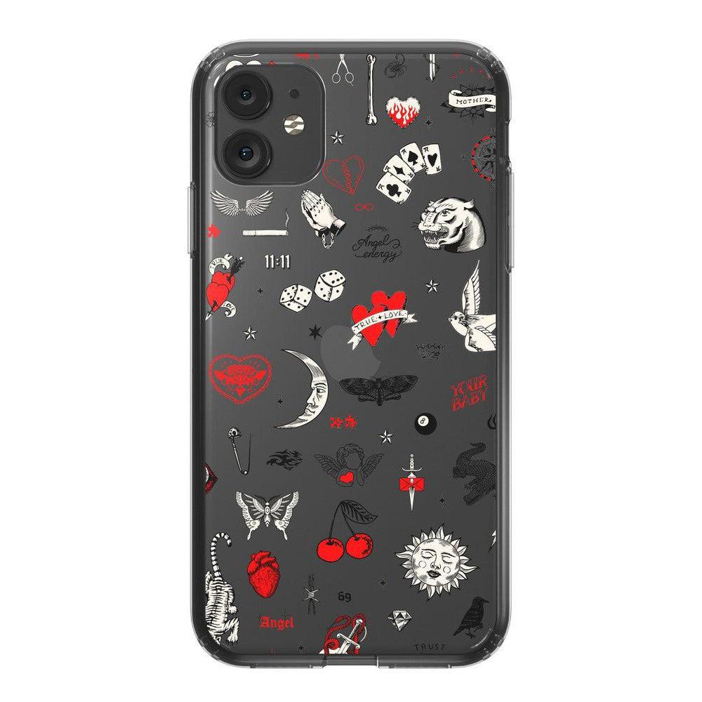 Not a Phase | Clear Flash Tattoo Case
