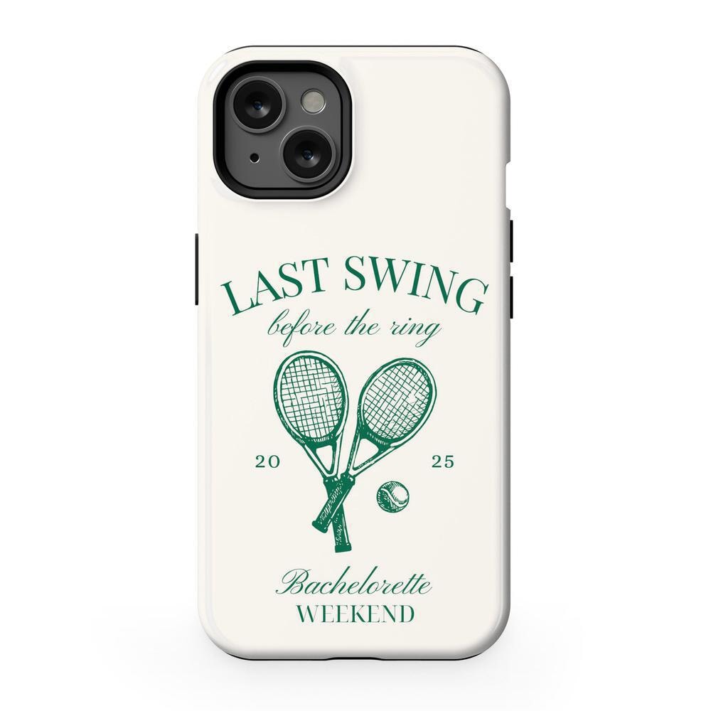 Last Swing | Off-White Bachelorette Case