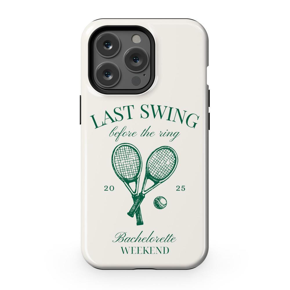 Last Swing | Off-White Bachelorette Case