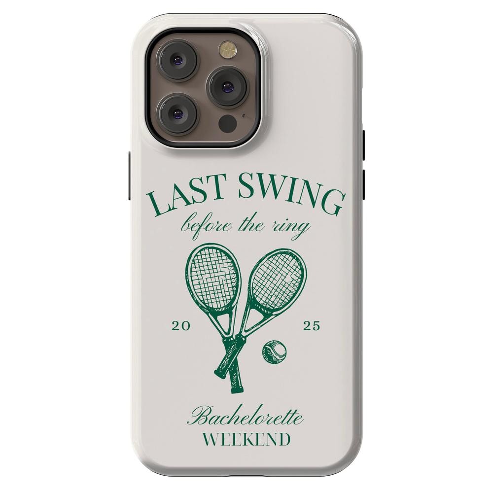 Last Swing | Off-White Bachelorette Case