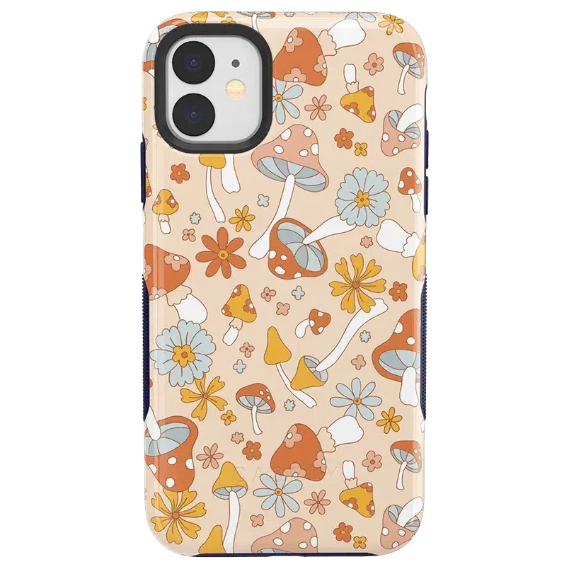 Mushroom Magic | Retro Floral Case
