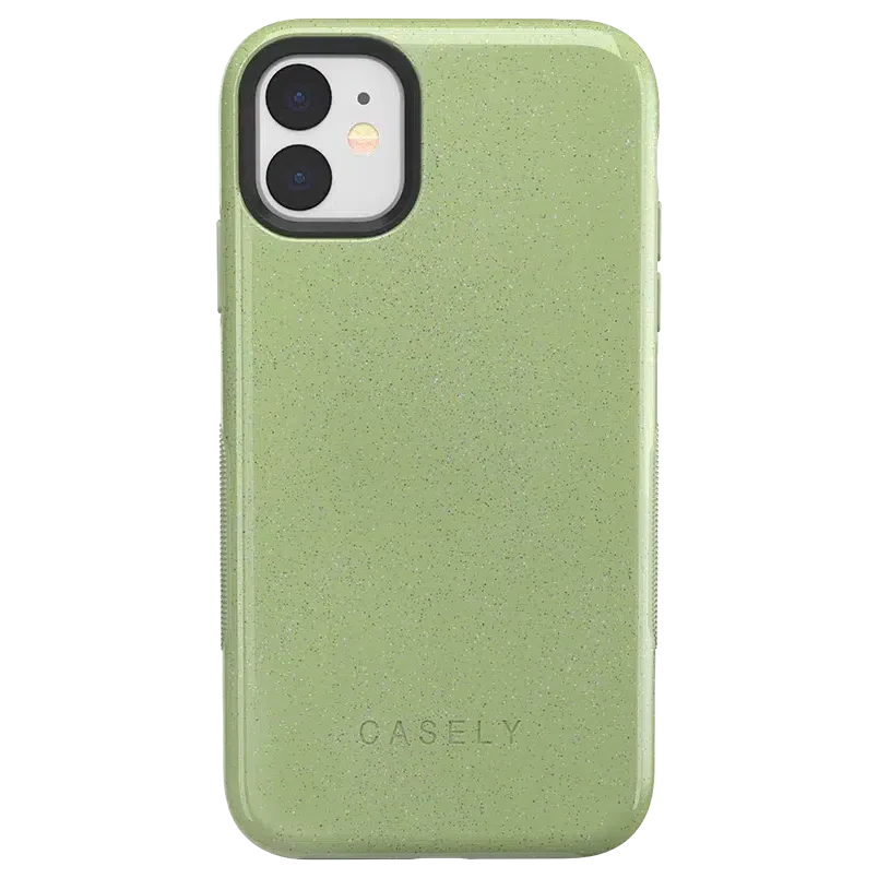 Kiwi Kiss | Matcha Green Shimmer Case