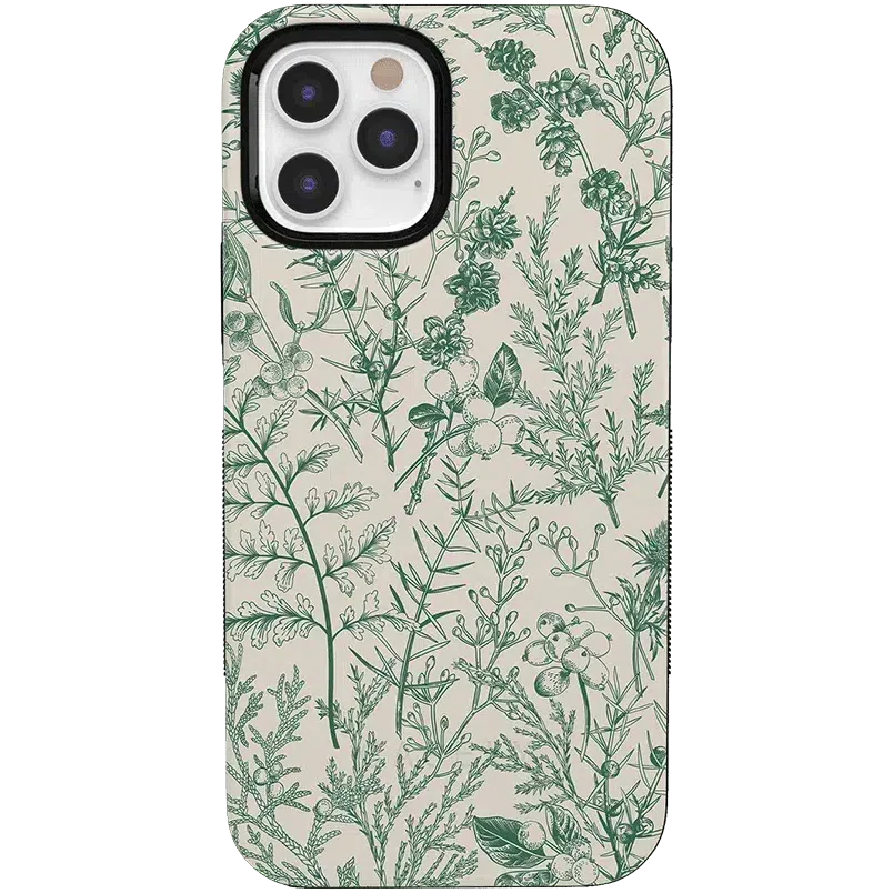 Sage Garden | Green Floral Case