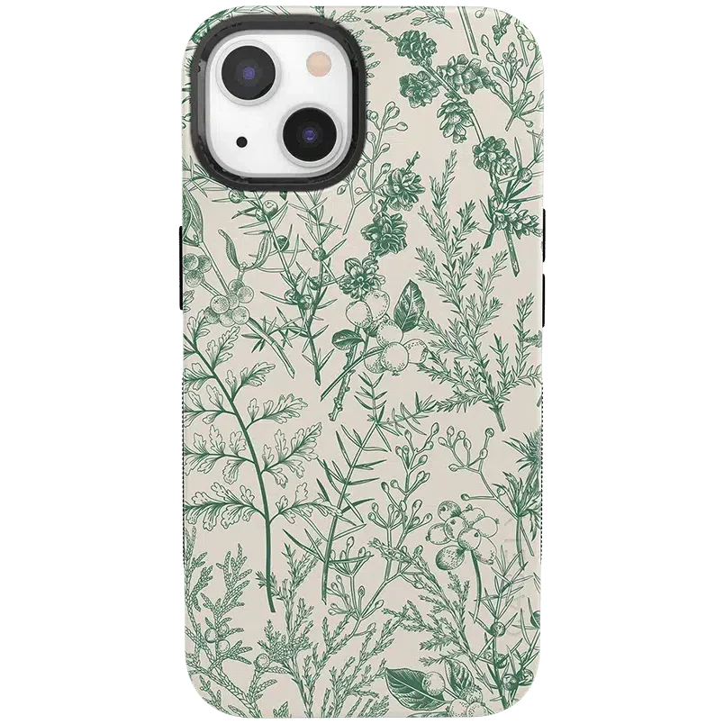 Sage Garden | Green Floral Case
