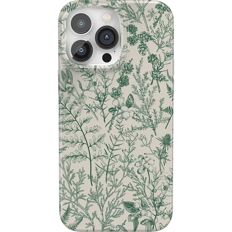 Sage Garden | Green Floral Case