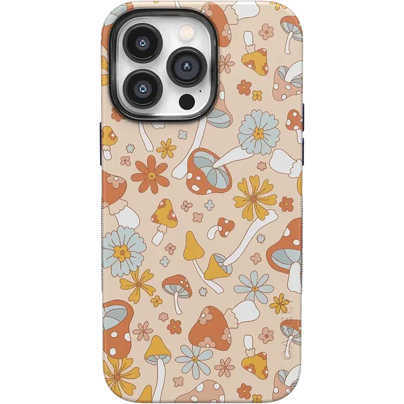 Mushroom Magic | Retro Floral Case