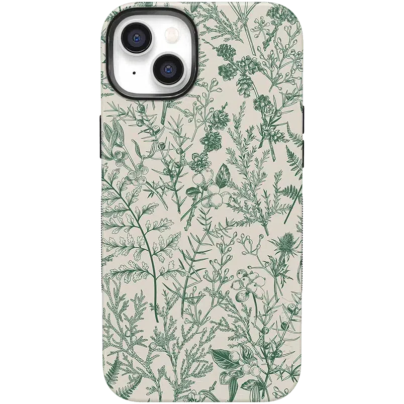 Sage Garden | Green Floral Case