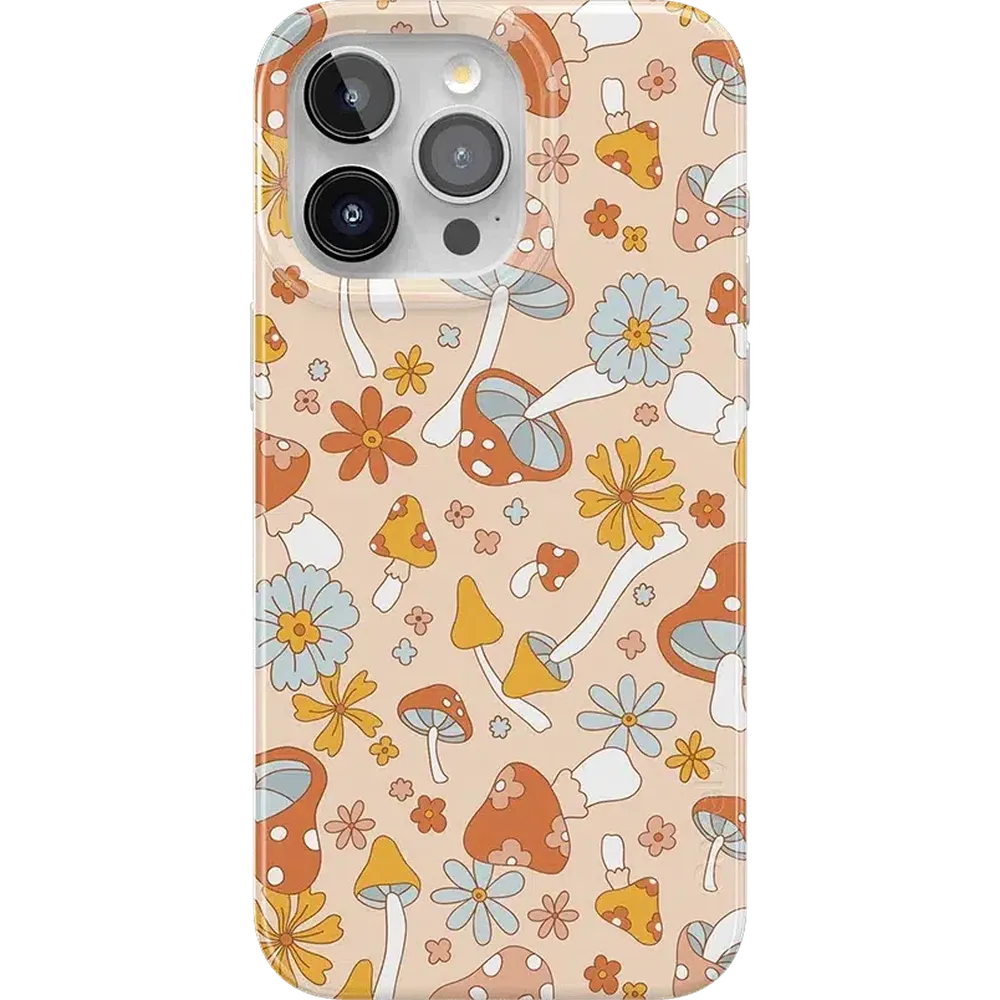Mushroom Magic | Retro Floral Case