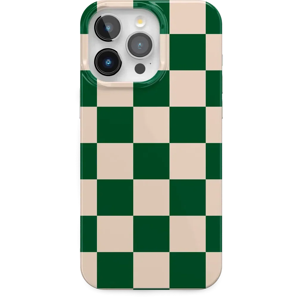 Fit Check | Green Checkerboard Case