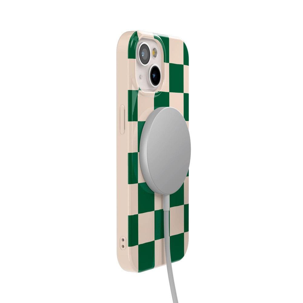 Fit Check | Green Checkerboard Case