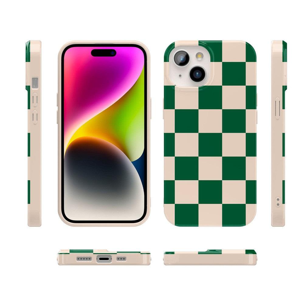 Fit Check | Green Checkerboard Case