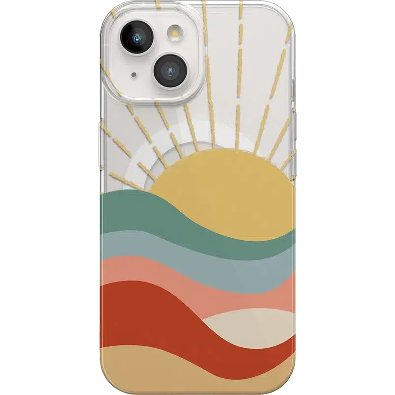 Here Comes the Sun | Colorblock Sunset Case