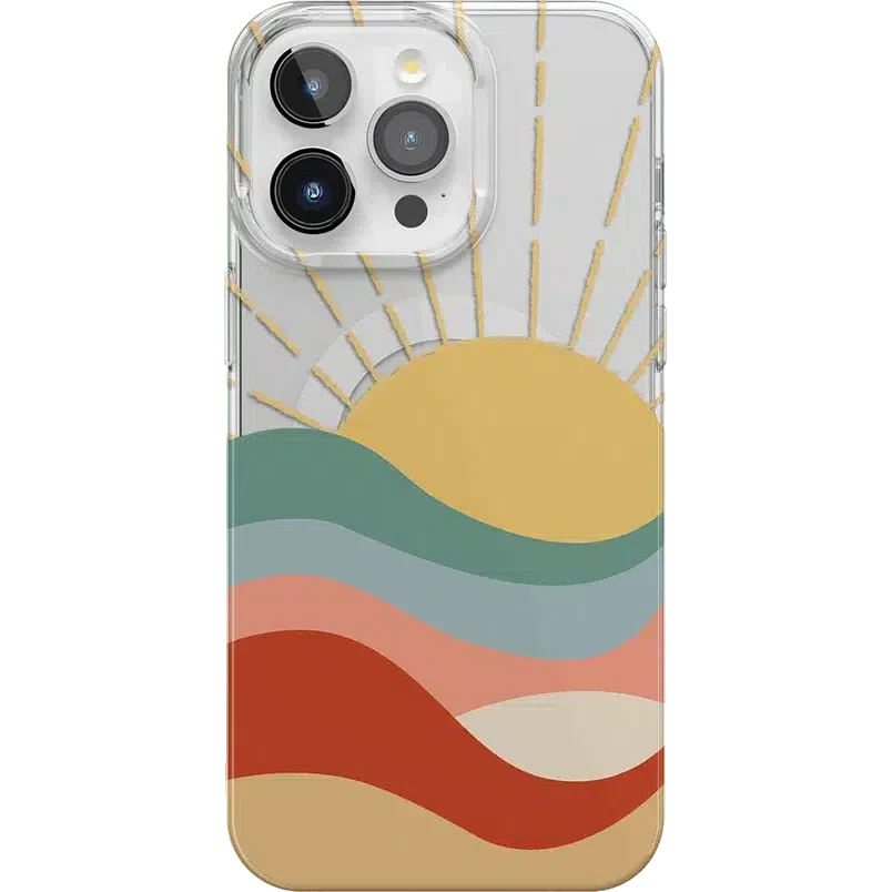Here Comes the Sun | Colorblock Sunset Case