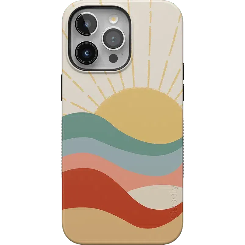 Here Comes the Sun | Colorblock Sunset Case
