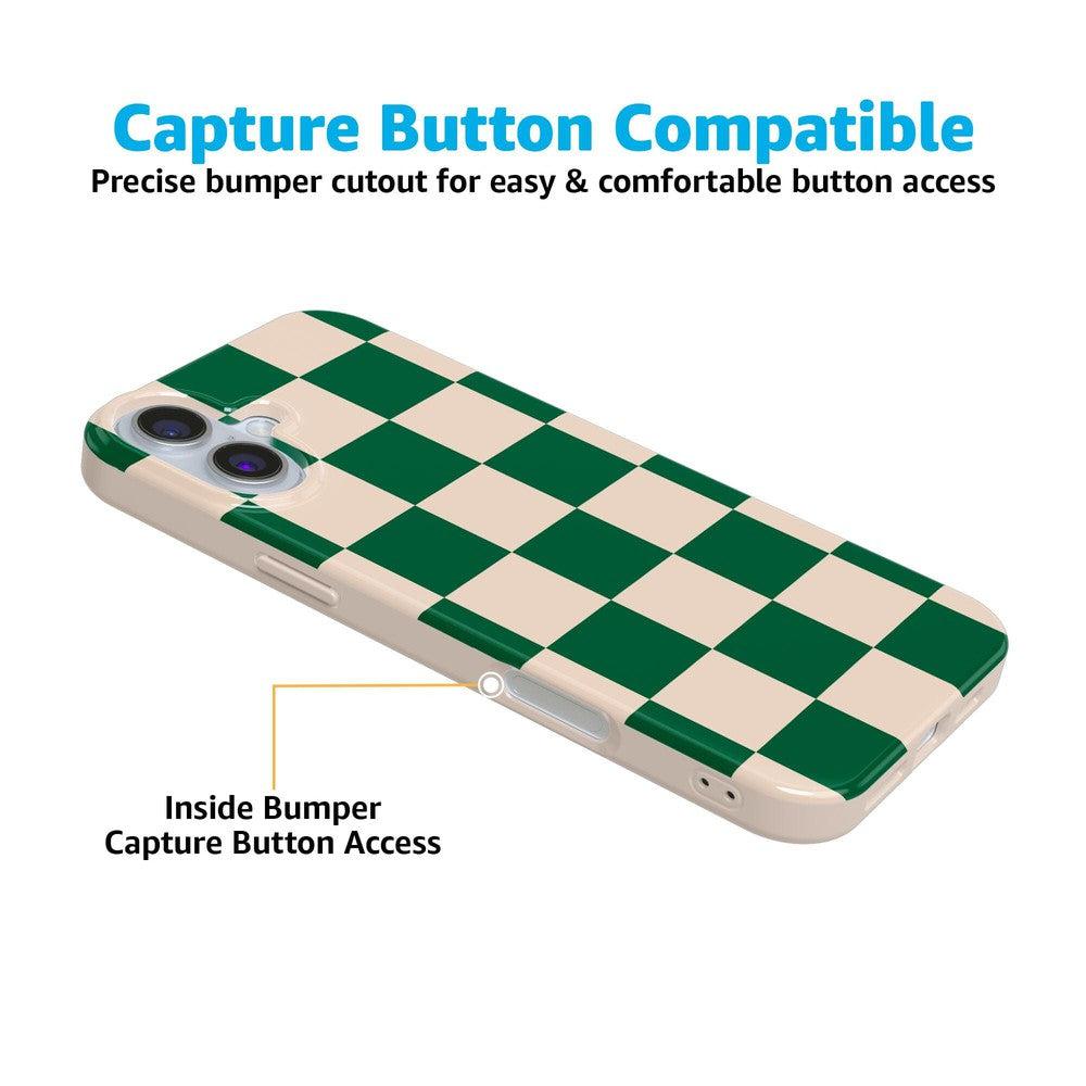 Fit Check | Green Checkerboard Case