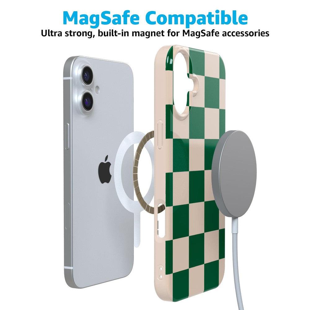 Fit Check | Green Checkerboard Case