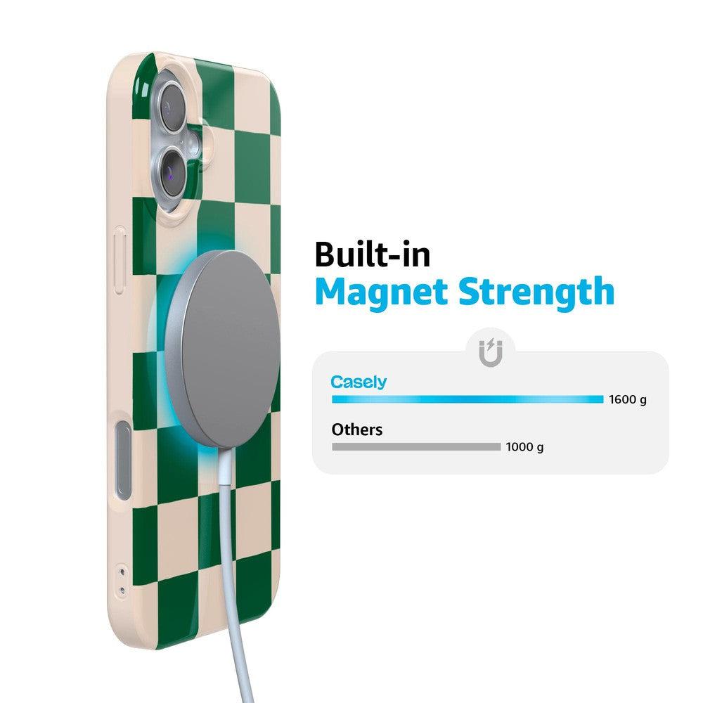 Fit Check | Green Checkerboard Case