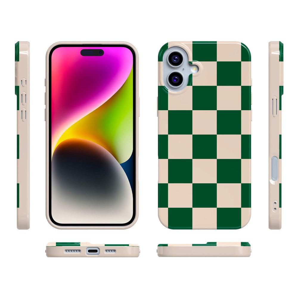 Fit Check | Green Checkerboard Case