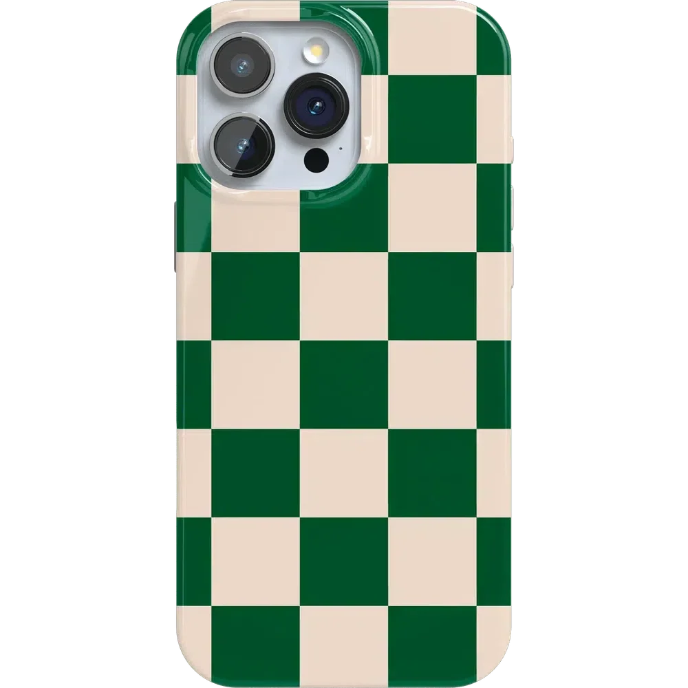 Fit Check | Green Checkerboard Case