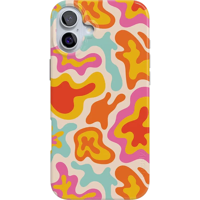 Tropical Color Splash | Abstract Retro Case