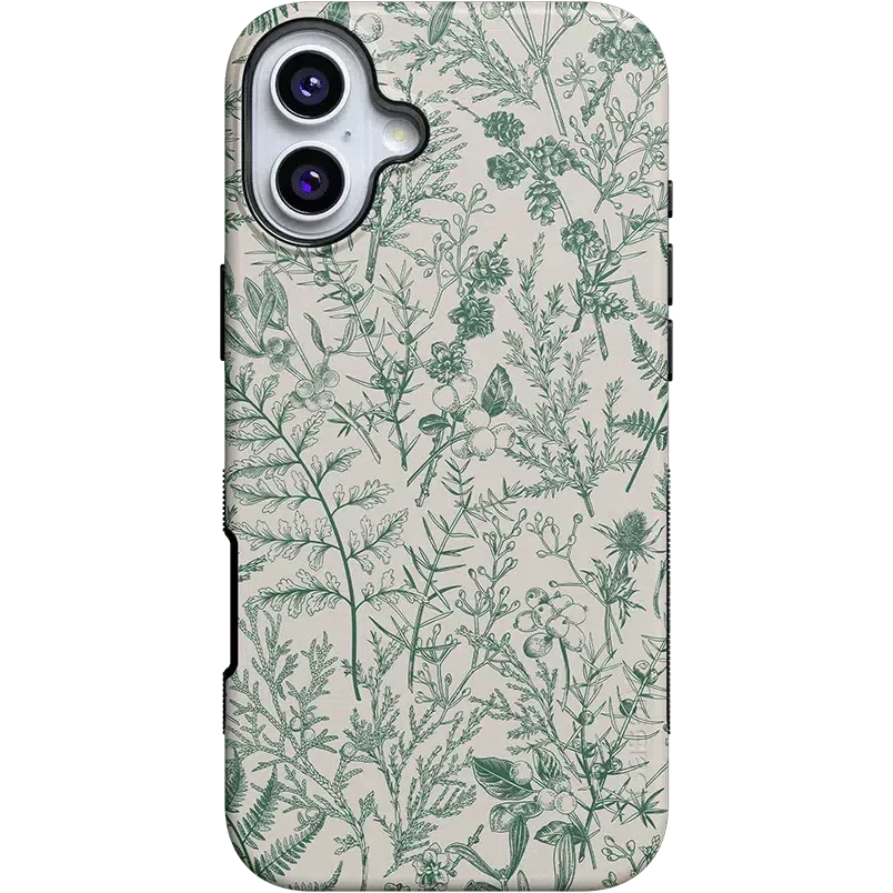 Sage Garden | Green Floral Case