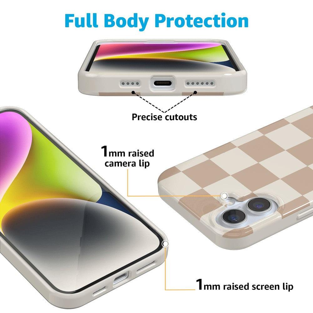 Fit Check | Neutral Checkerboard Case