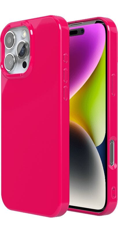 Think Pink | Solid Neon Pink Case