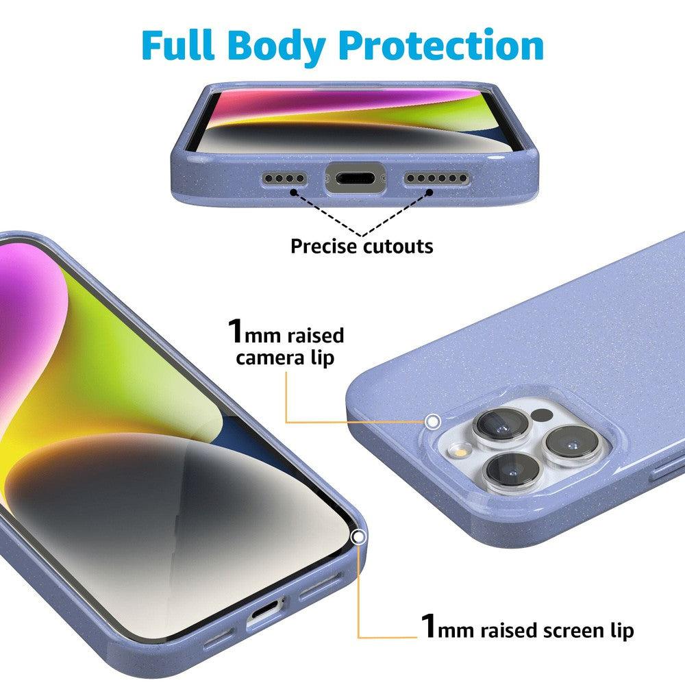 First Light | Periwinkle Pastel Shimmer Case