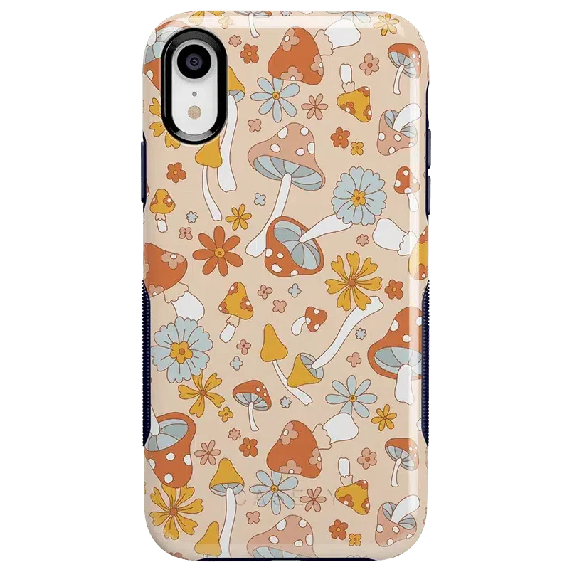 Mushroom Magic | Retro Floral Case