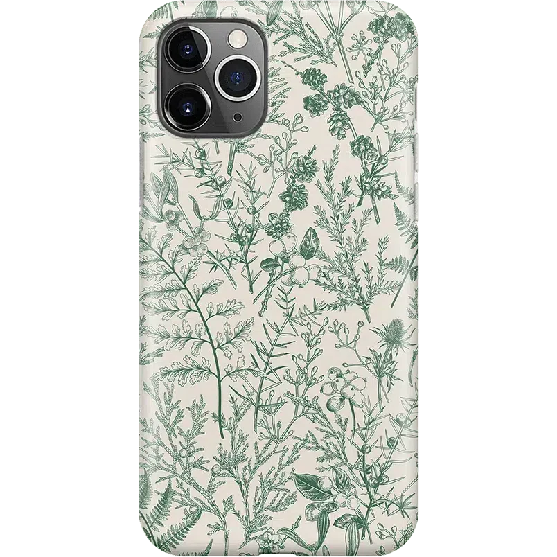 Sage Garden | Green Floral Case