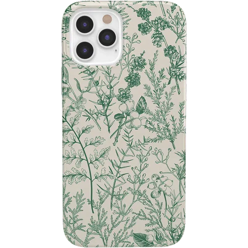 Sage Garden | Green Floral Case