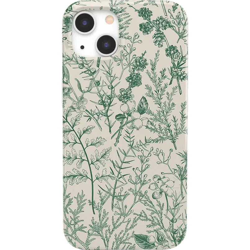 Sage Garden | Green Floral Case