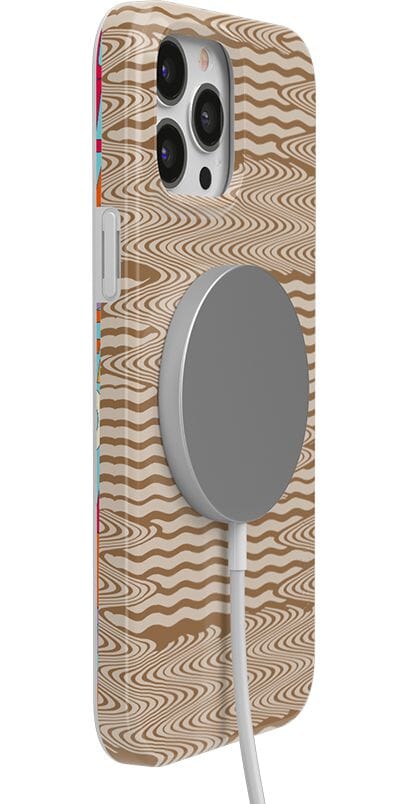 Mocha Ripple | Brown Waves Case