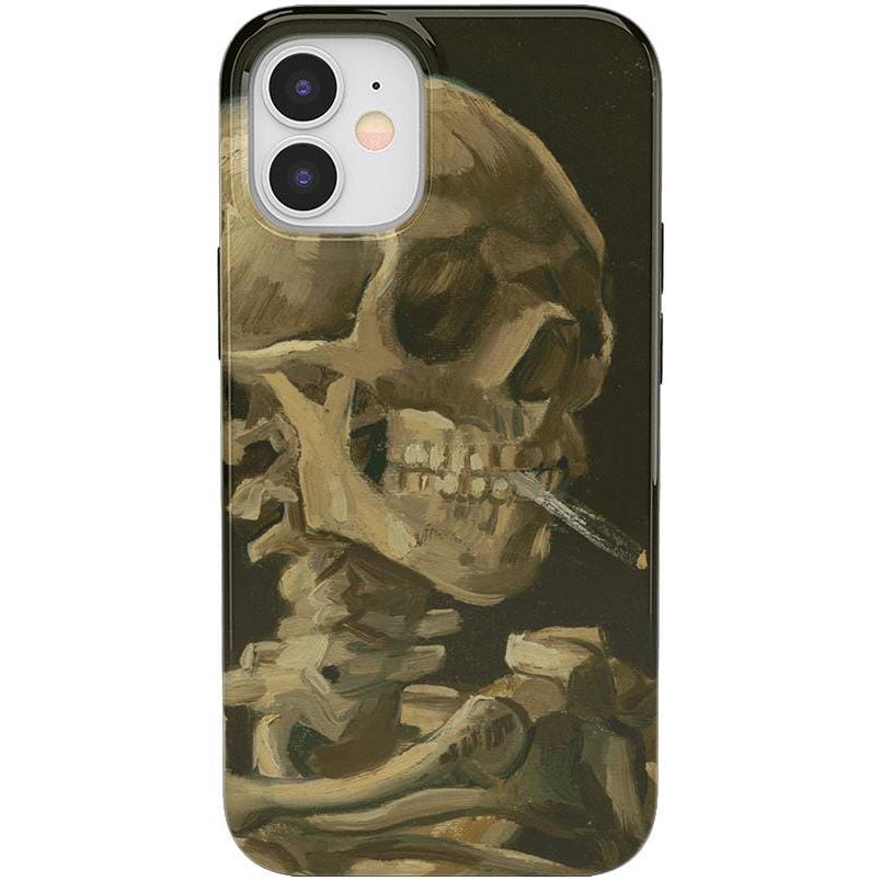 Van Gogh | Head of a Skeleton with a Burning Cigarette Phone Case