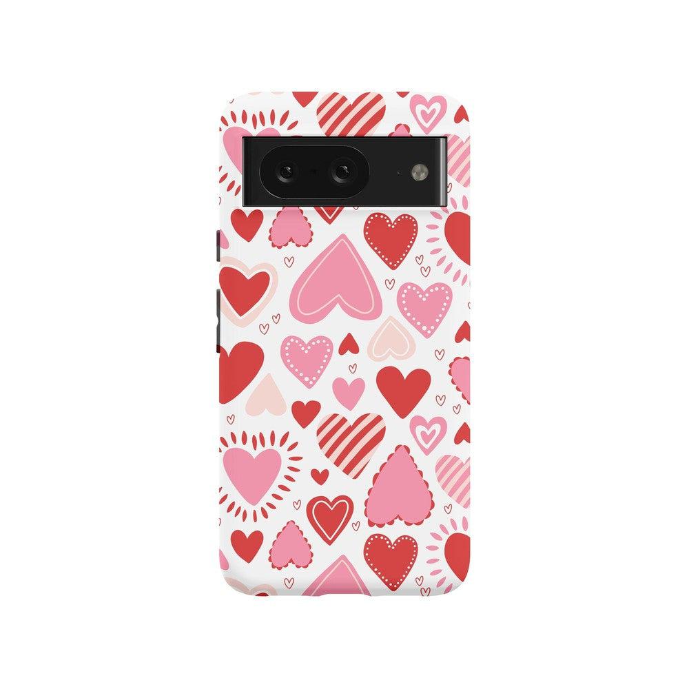 Love Struck | Heart Stickers Case