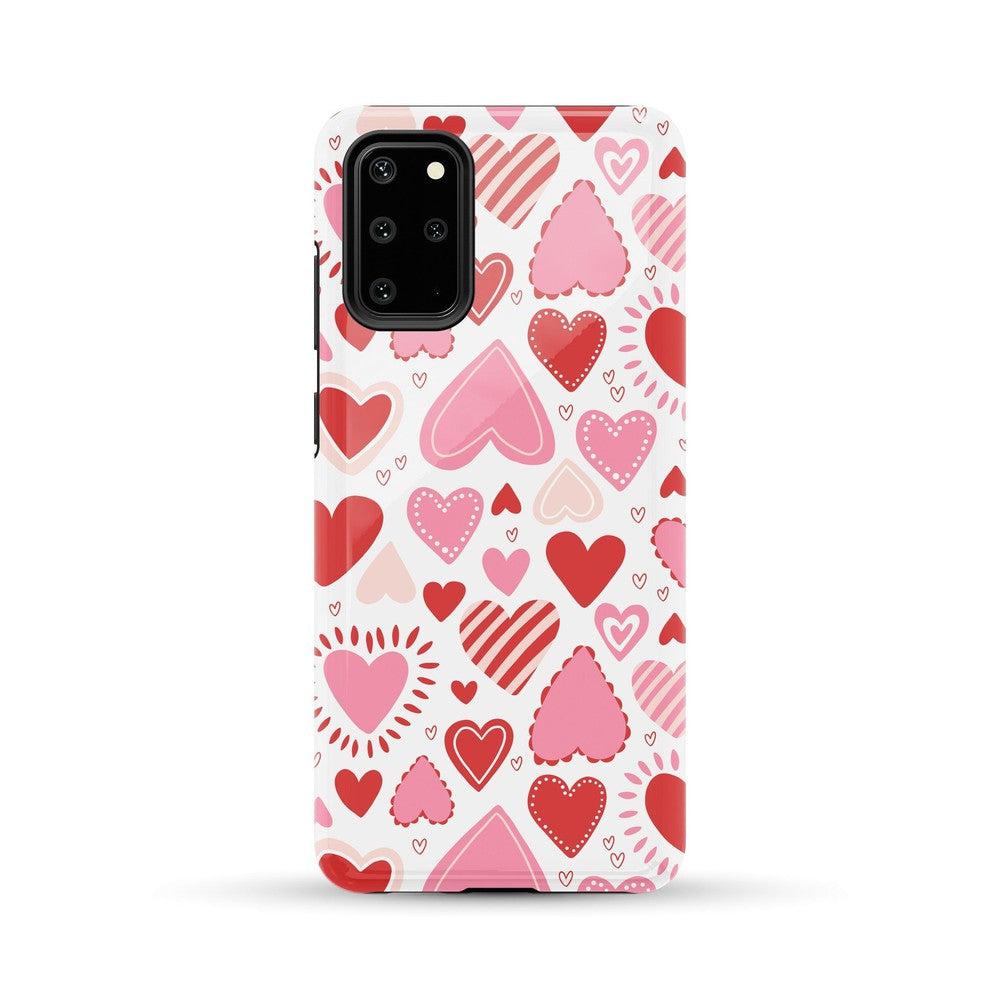 Love Struck | Heart Stickers Case