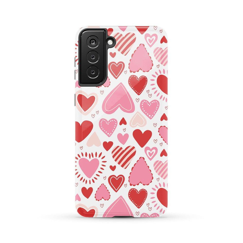 Love Struck | Heart Stickers Case