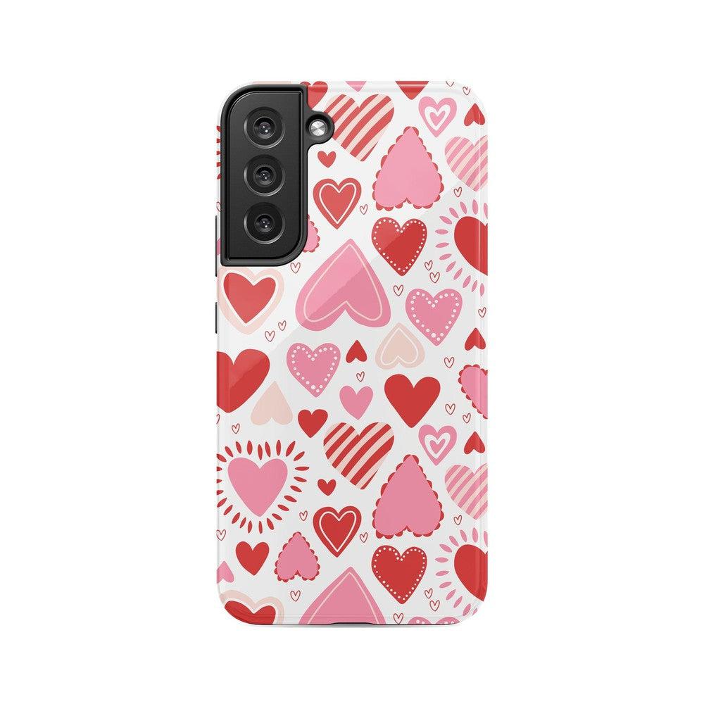 Love Struck | Heart Stickers Case