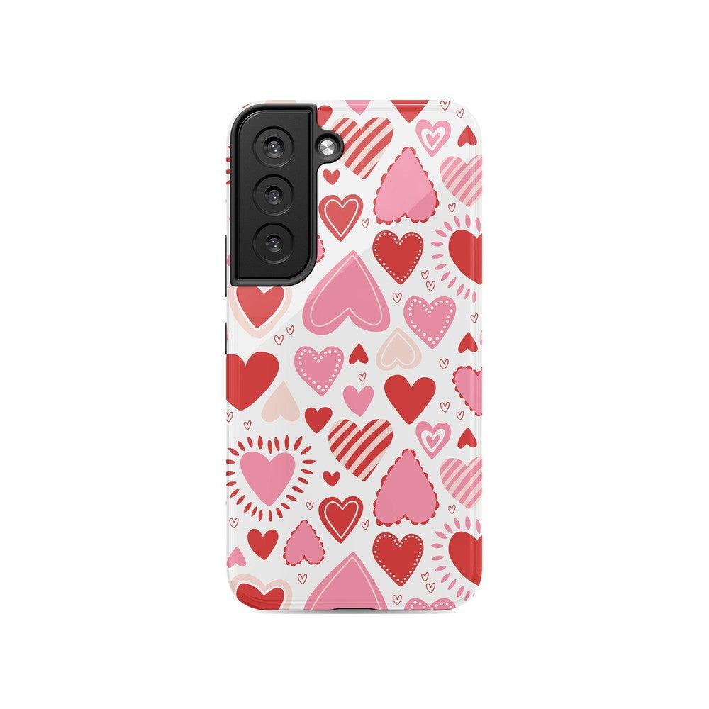 Love Struck | Heart Stickers Case