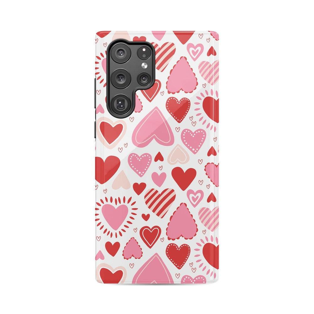 Love Struck | Heart Stickers Case