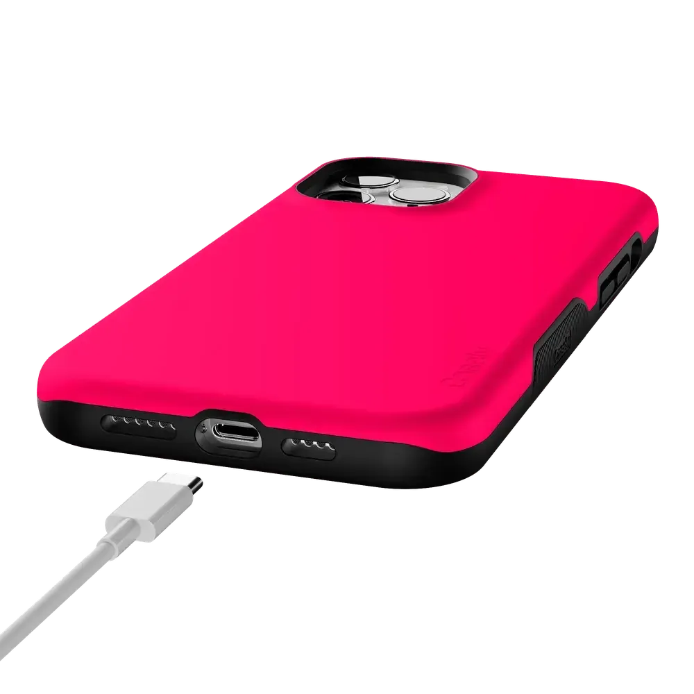 Think Pink | Solid Neon Pink Case