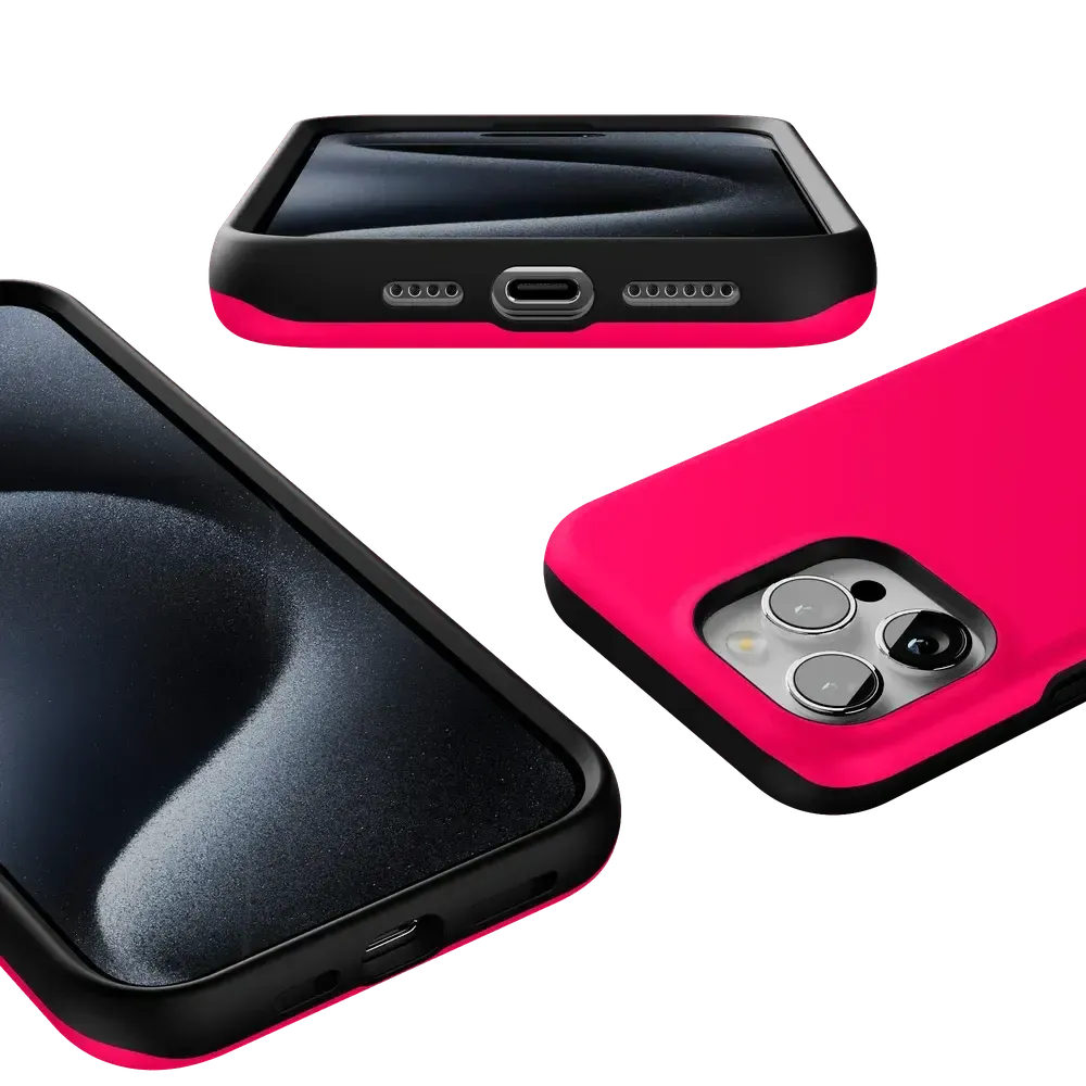 Think Pink | Solid Neon Pink Case