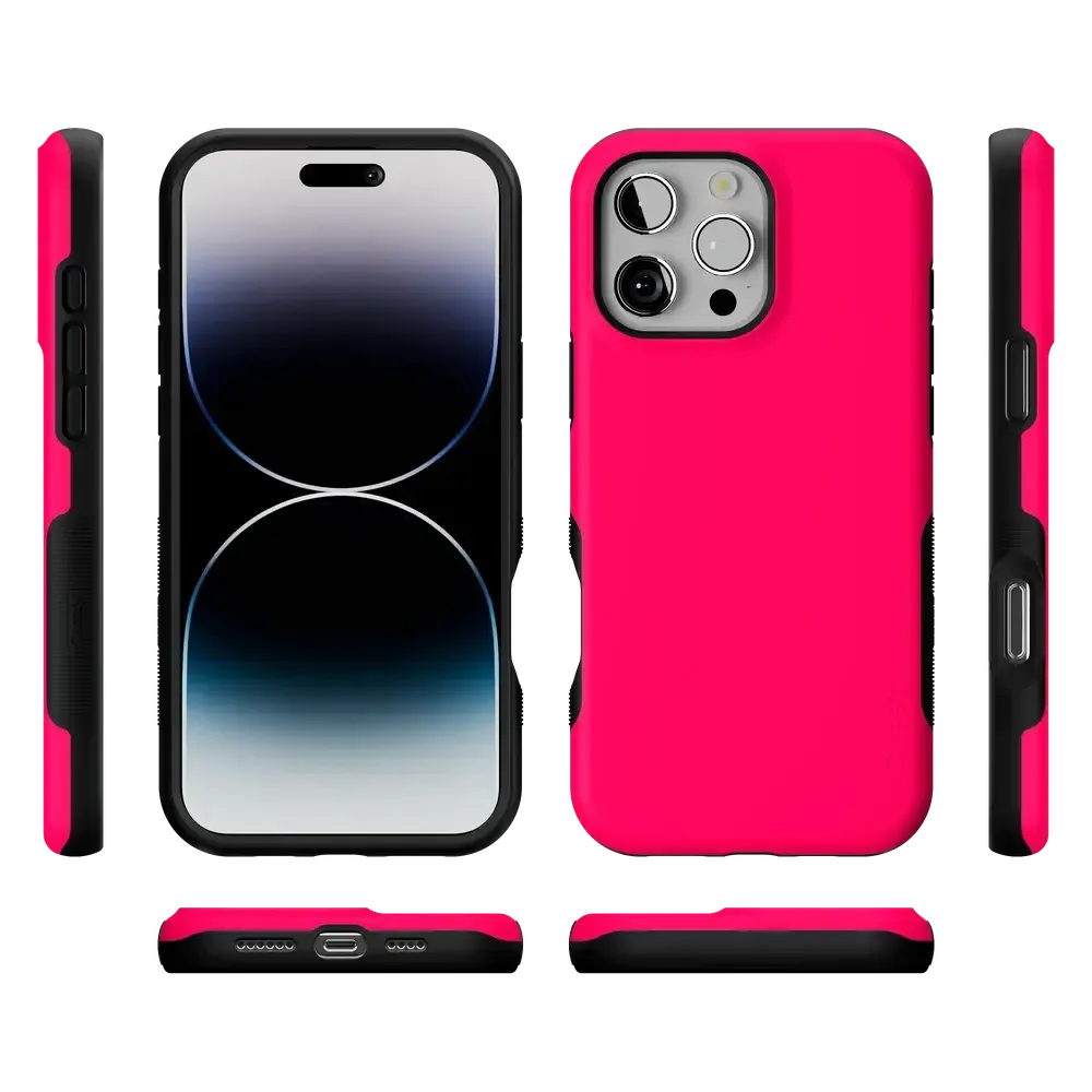 Think Pink | Solid Neon Pink Case