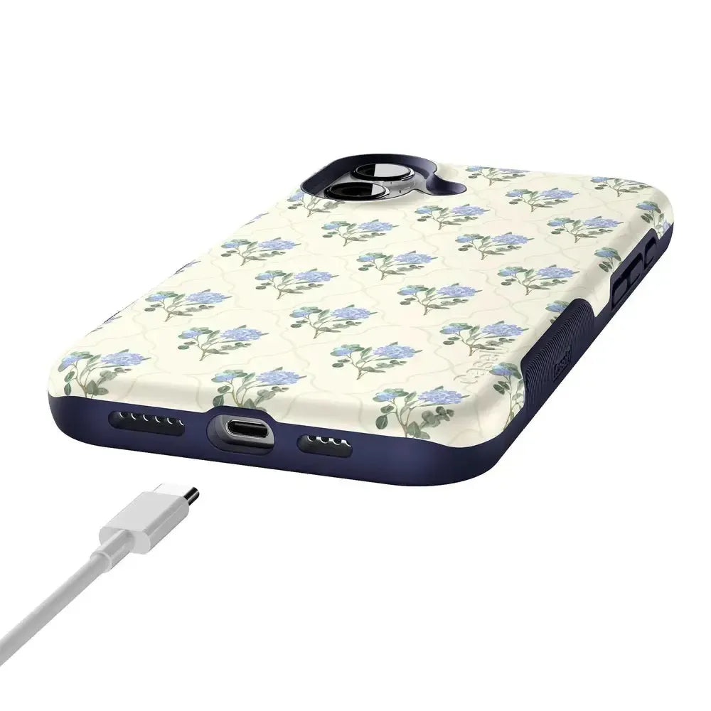 Vintage Garden | Blue Hydrangea Case