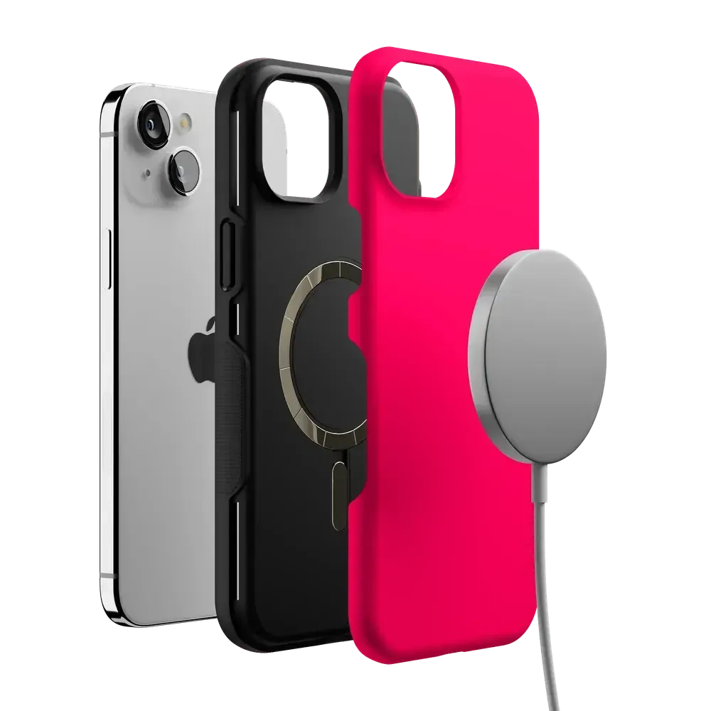 Think Pink | Solid Neon Pink Case