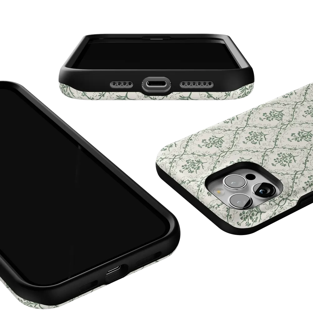 Sage Tapestry | Floral Vines Case