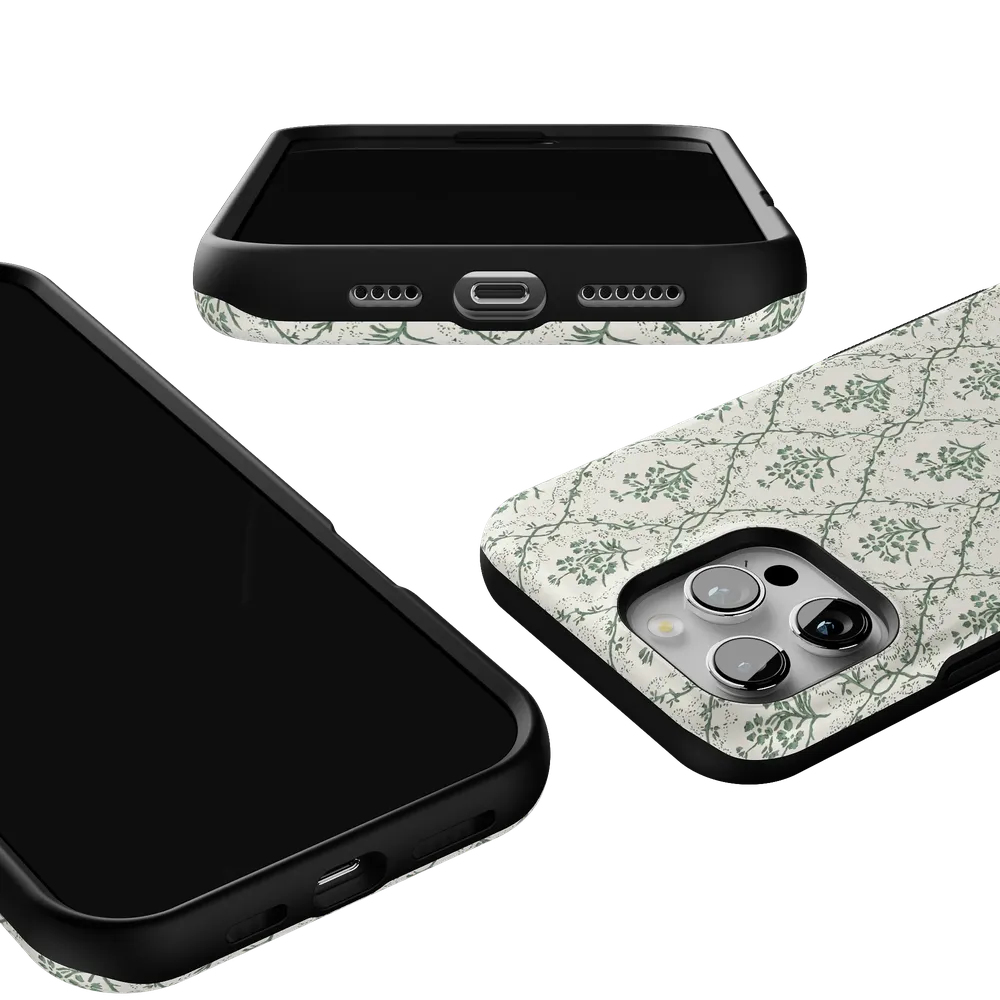 Sage Tapestry | Floral Vines Case