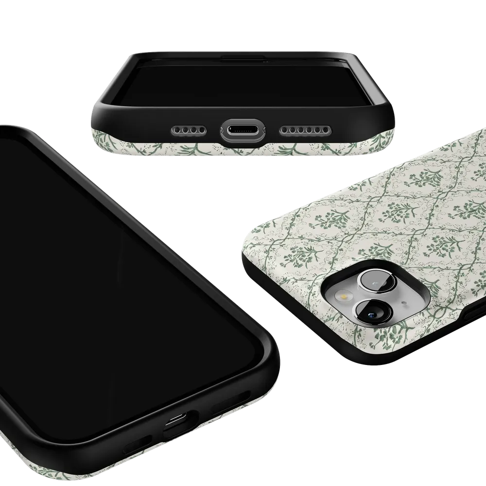 Sage Tapestry | Floral Vines Case
