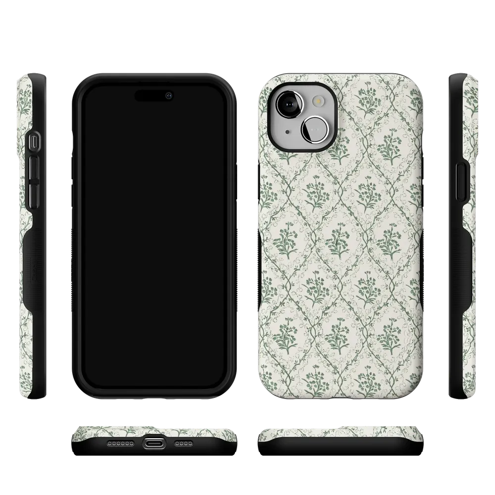 Sage Tapestry | Floral Vines Case
